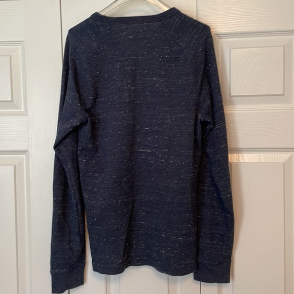 EUC Sonoma long sleeve thermal tee. Navy blue heather. Size: medium. - Picture 5 of 5